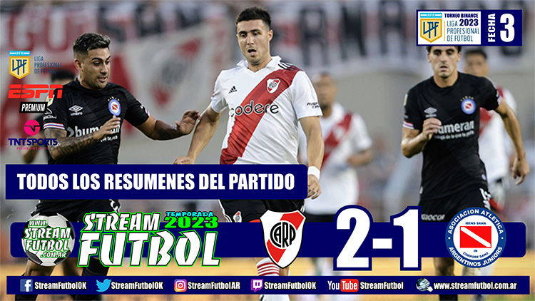 River Plate 2 – Argentinos Juniors 1