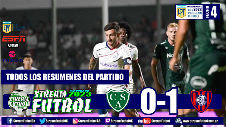 Sarmiento 0 – San Lorenzo 1